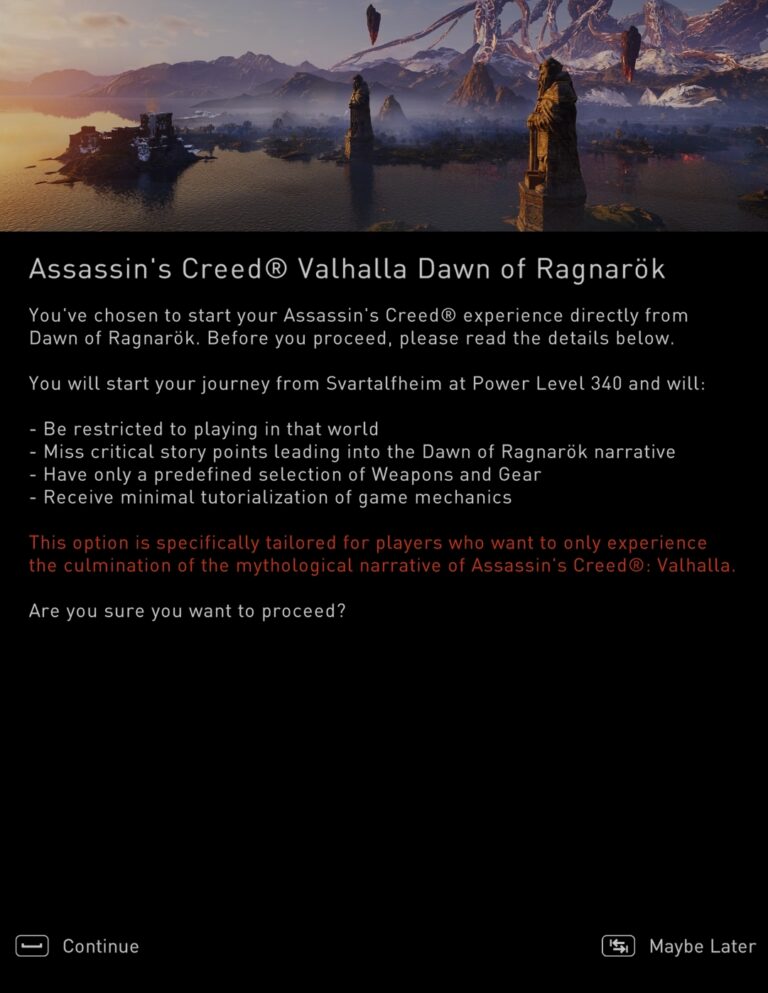 How to start Dawn of Ragnarök and go to Svartalfheim in Assassin's ...
