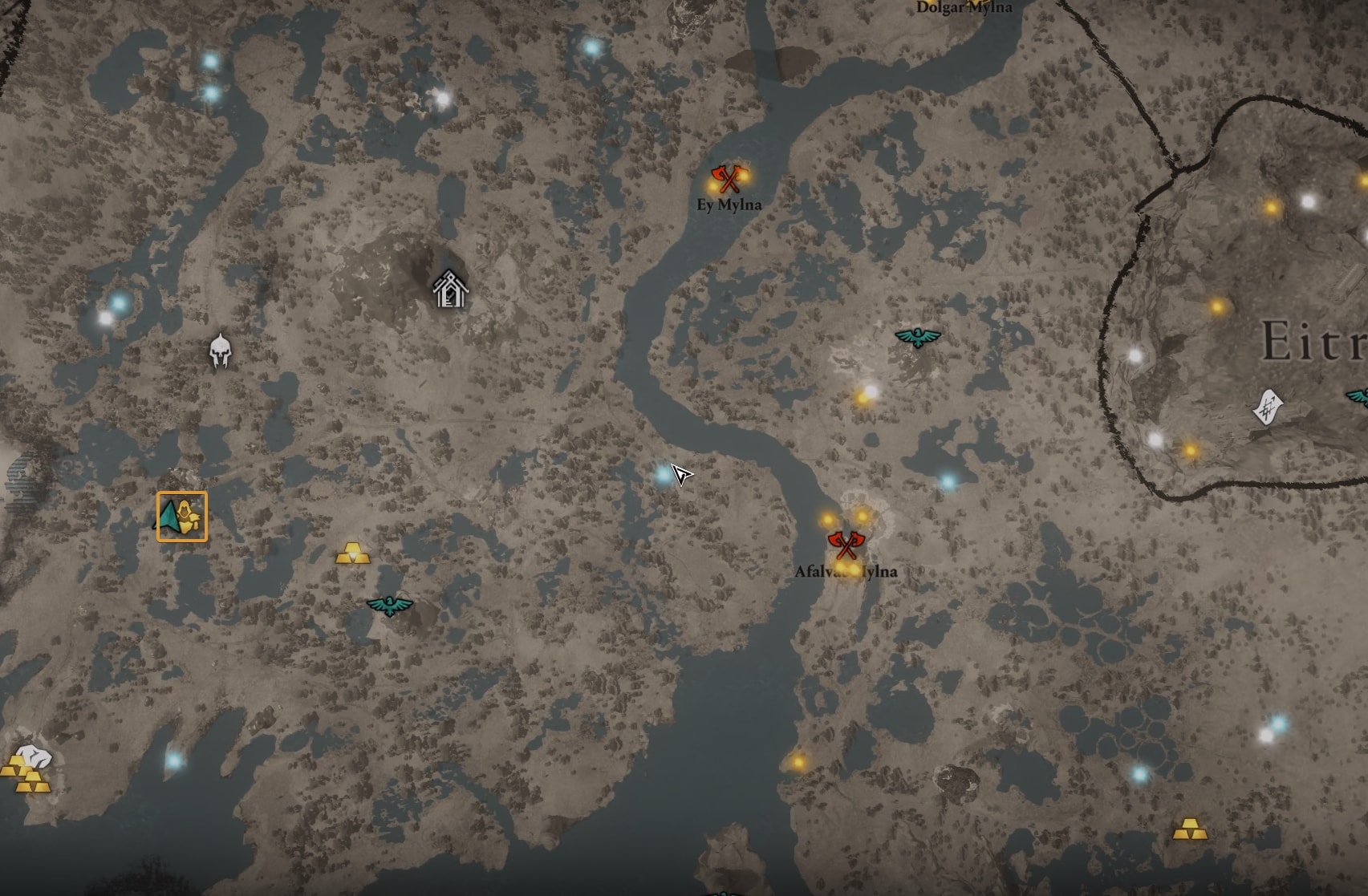 Fenrir's Incisor Map Location - Weapons Locations in Svartalfheim