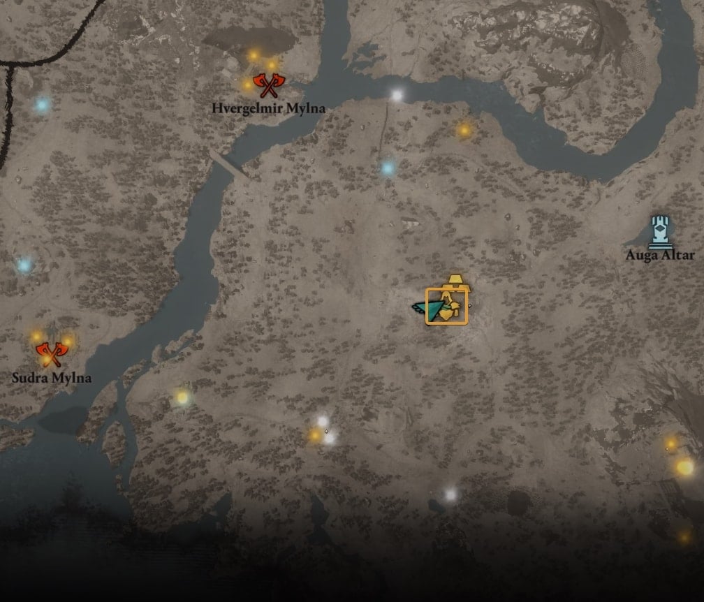 Fire Giant Armor Map Location