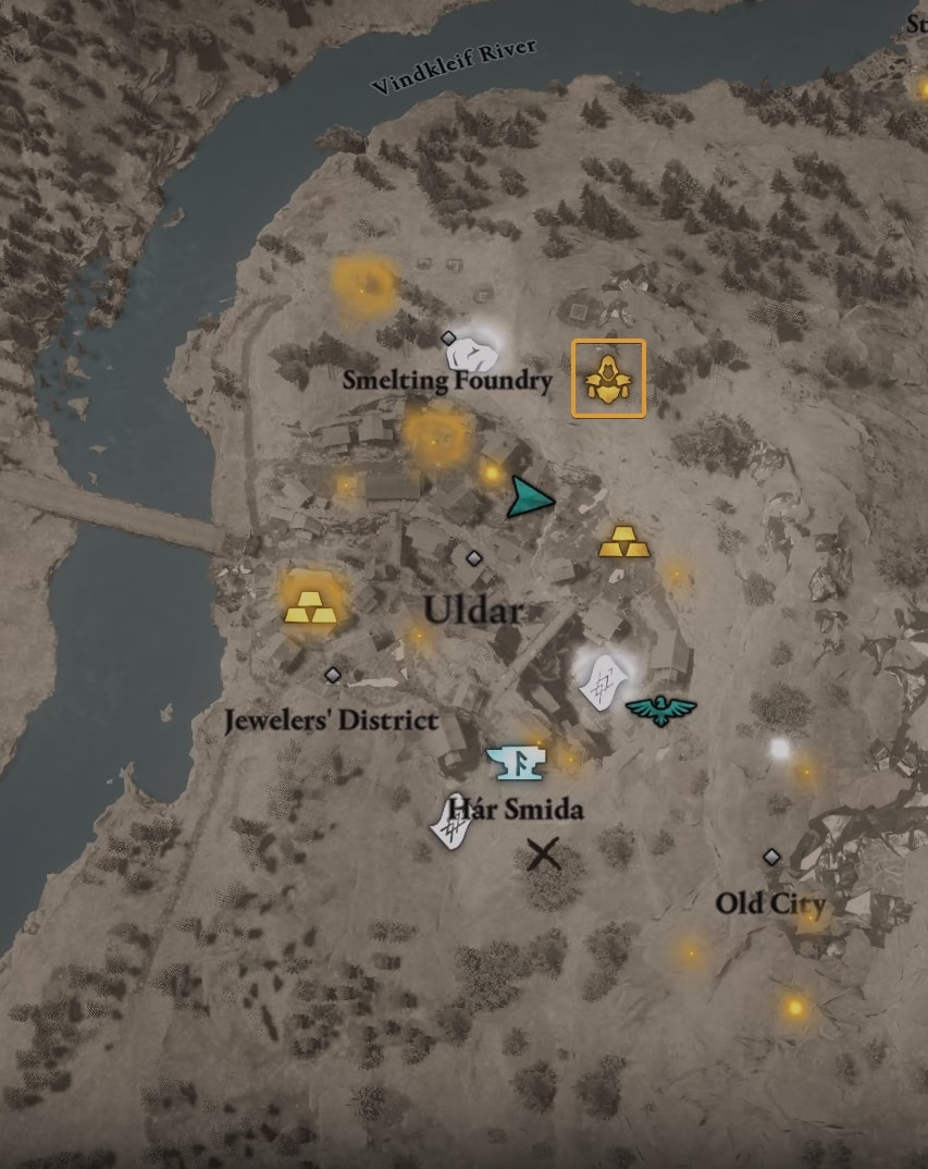 Fire Giant Bracers Map Location