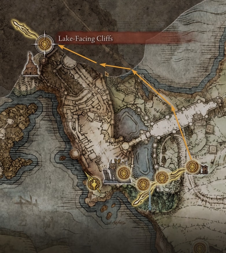 Go around Stomrveil Castle to avoid Margit and unlock the Roundtable Hold