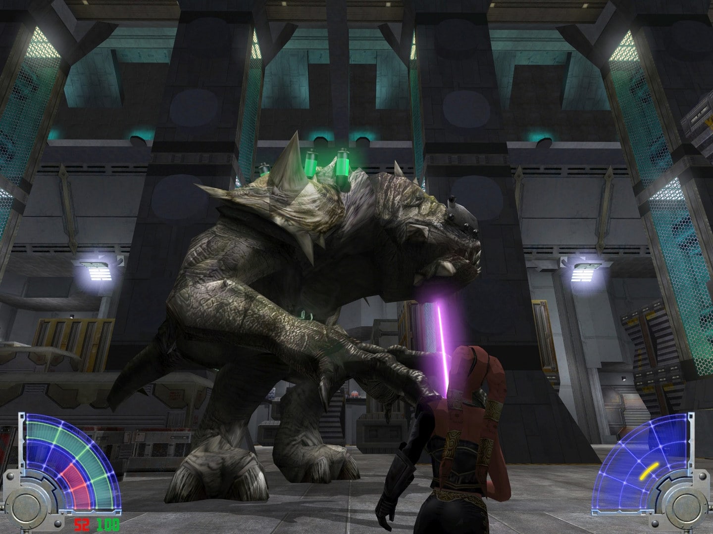 Jedi Academy gameplay