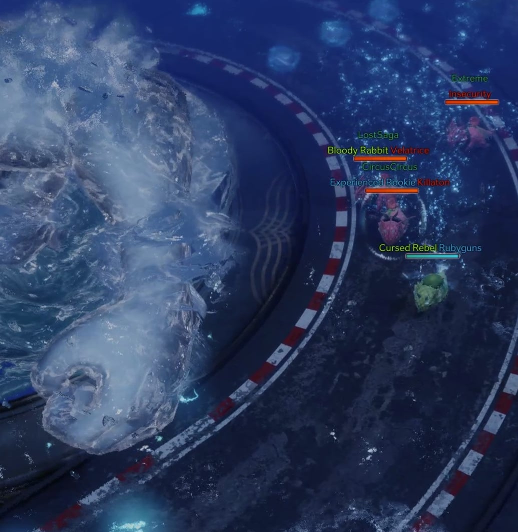 Lost Ark Arkesia Grand Prix - The Water Elemental hazard