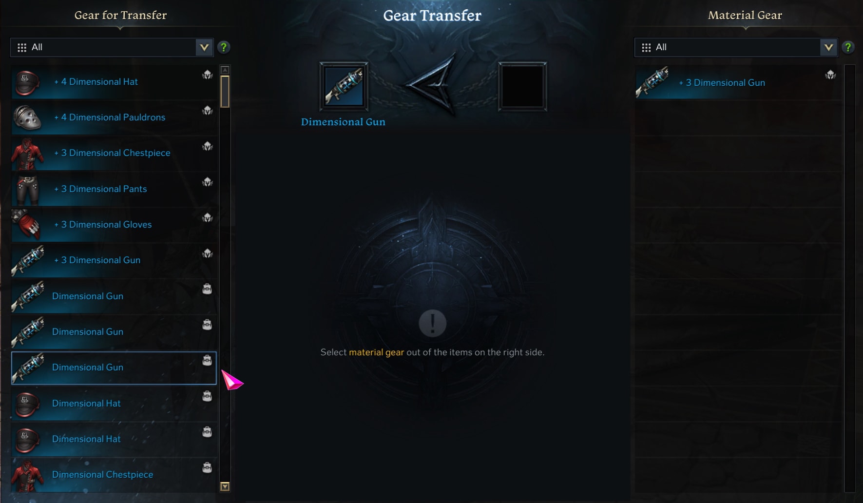 Lost Ark Gear Transfer Guide