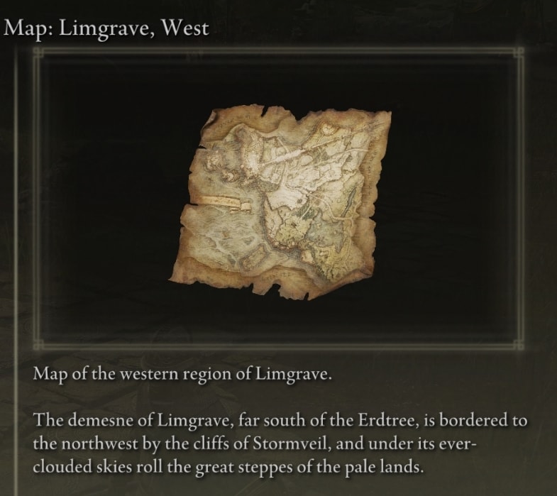 Map Limgrave West