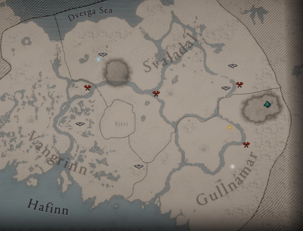 Map of Svartalfheim