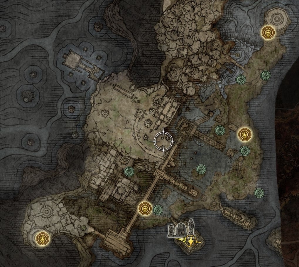 Ancestor Spirit boss Elden Ring - Pillar Locations