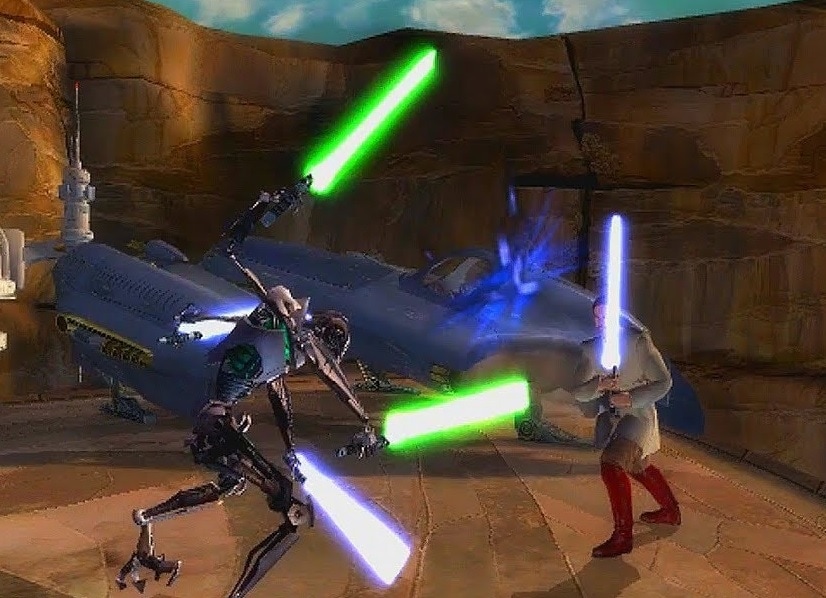 Revenge of the Sith - duel scene gameplay