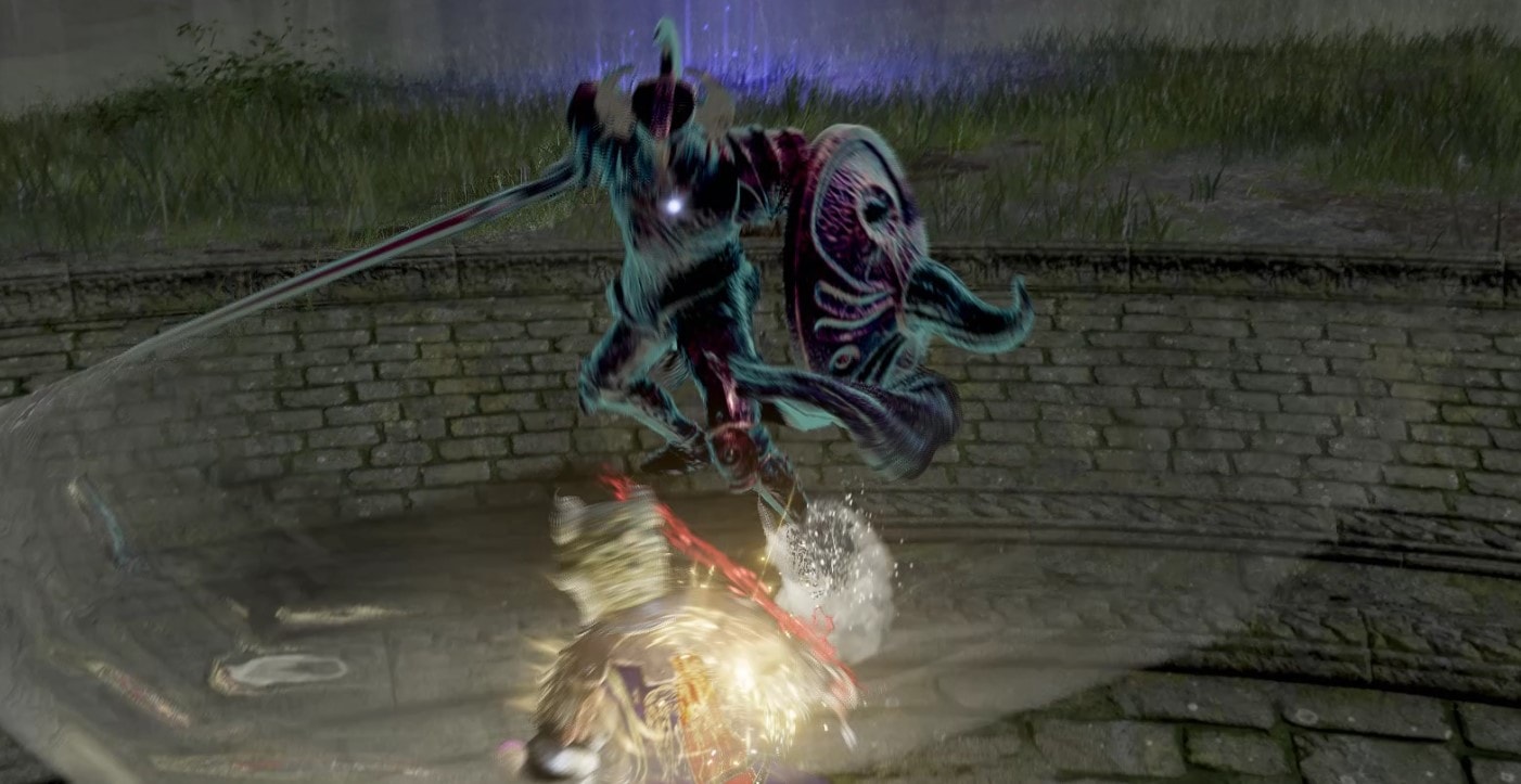 How to beat the Crucible Knight boss - Sword attacks