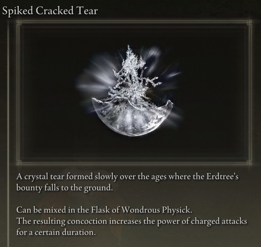 Spiked Cracked Tear - Elden Ring