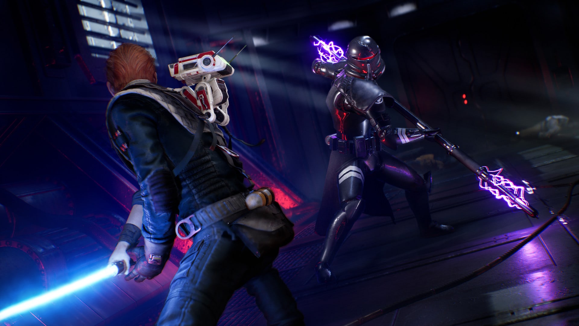 Star Wars Jedi Fallen Order - duel scene