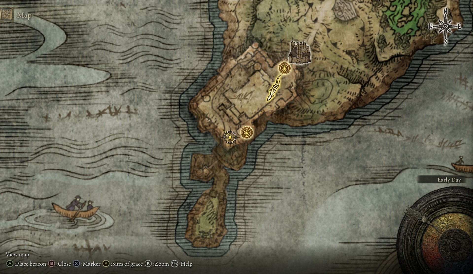Elden Ring Loot Castle Morne - Stonesword Key Map