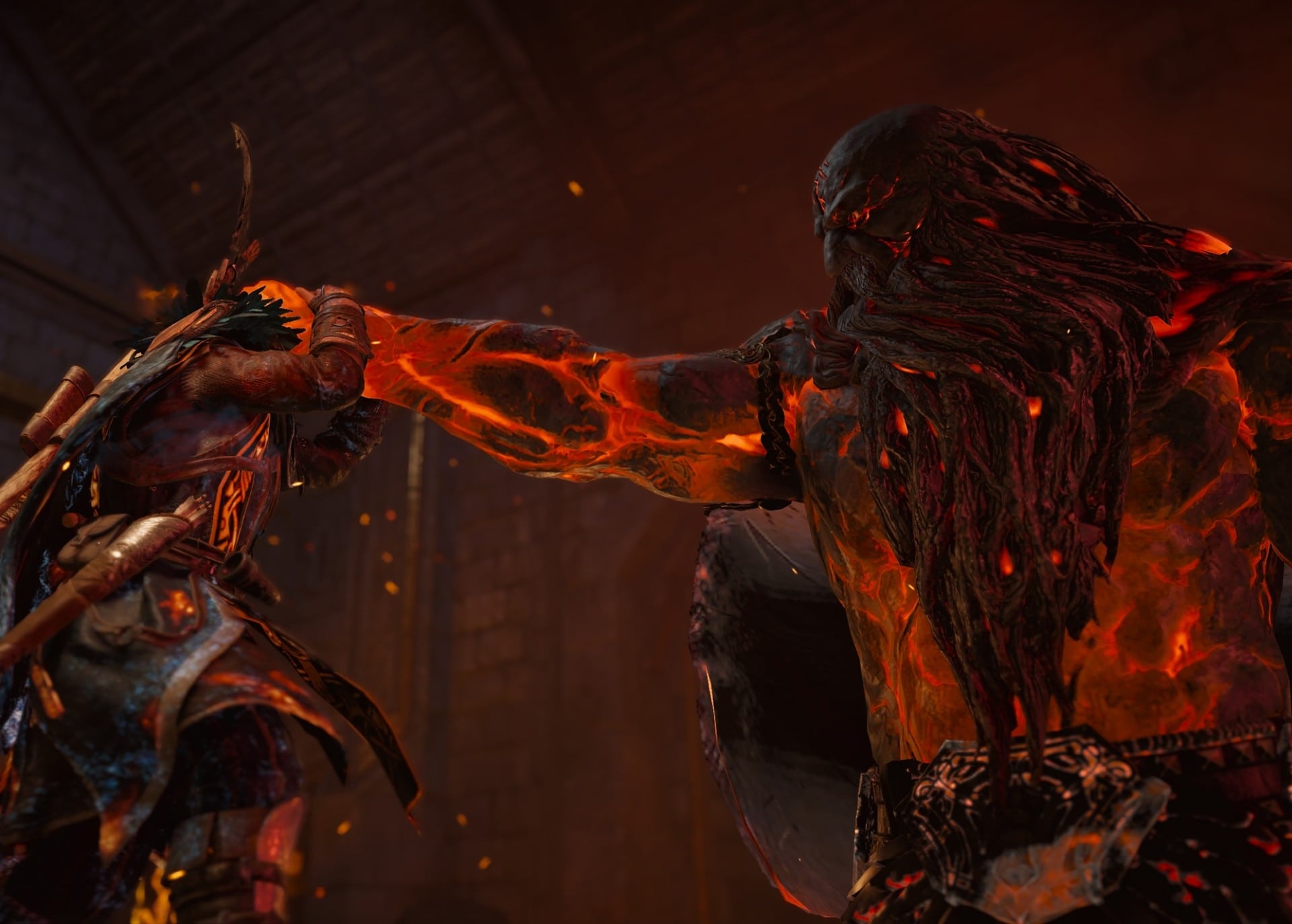 Surtr destroys Frigg and nearly destroys Havi