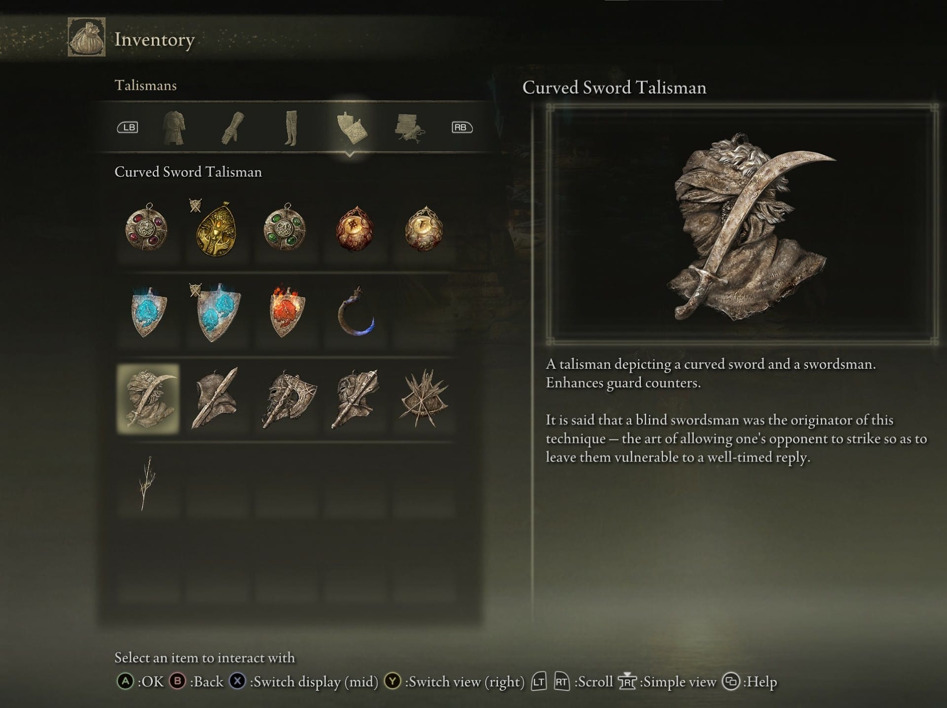 Talismans in Elden Ring
