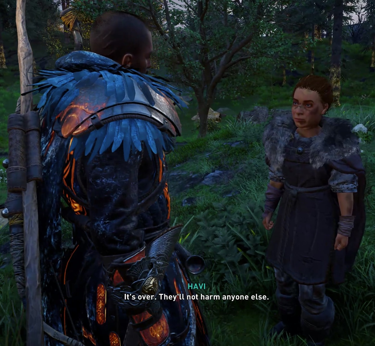 Talk to the dwarf you just rescued to the the location
