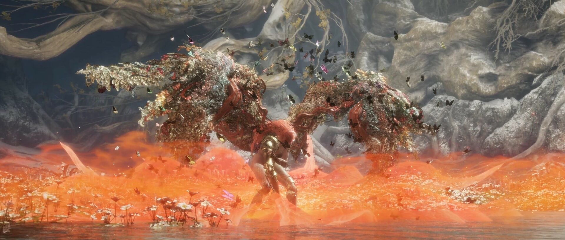 Malenia boss fight - start of phase 2