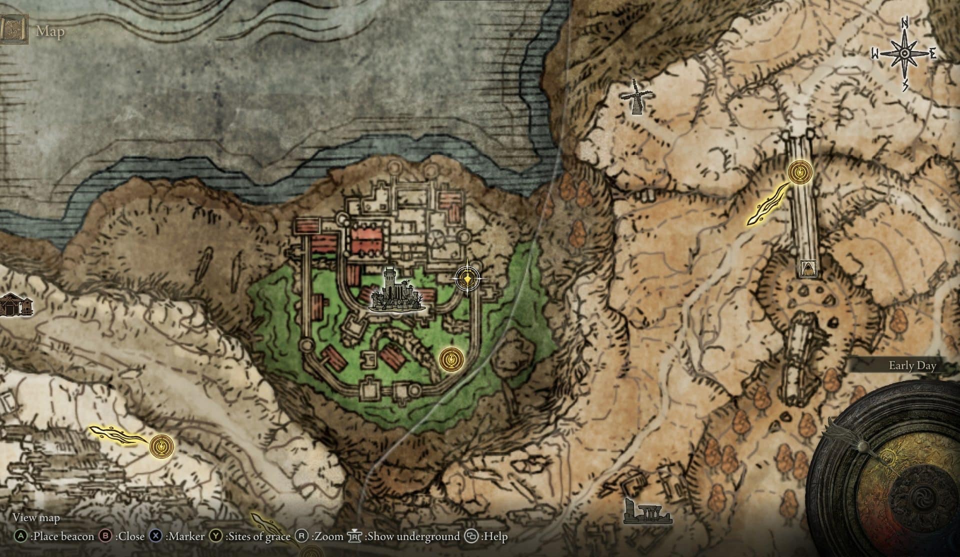 Champion's Song Painting - location