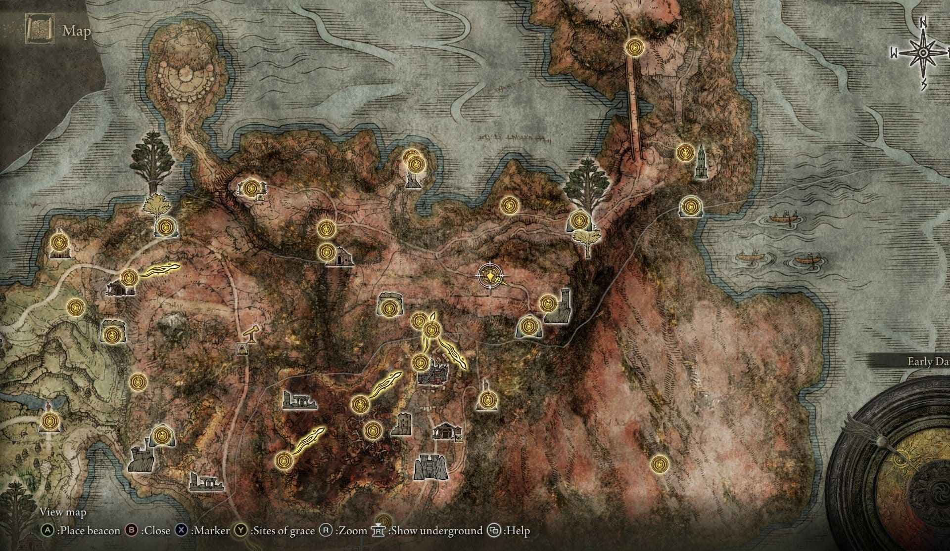 All Legendary Incantations Locations - Greyoll's Roar map