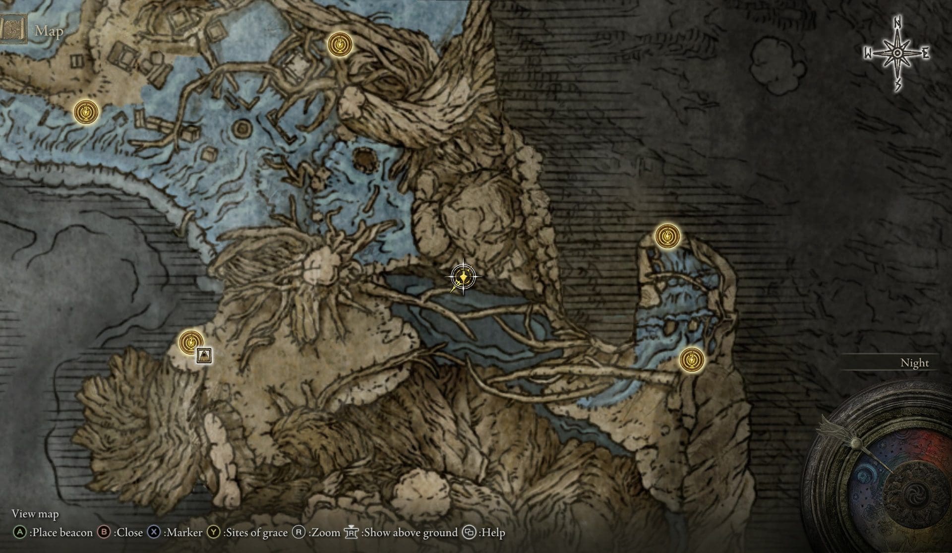 All Legendary Incantations Locations - Elden Stars map