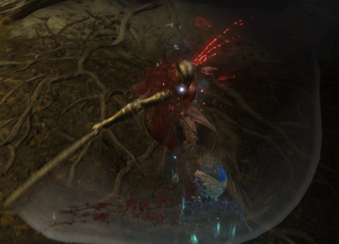 Malenia's uad Slash Flurry Move
