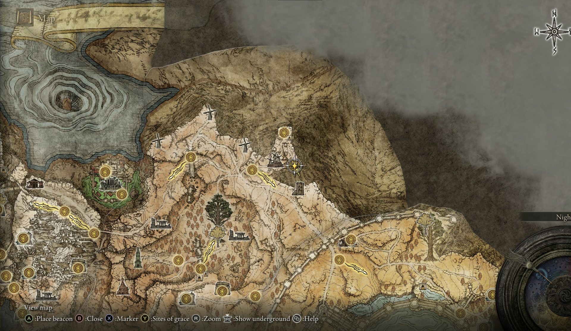 Flightless Bird Painting - destination map