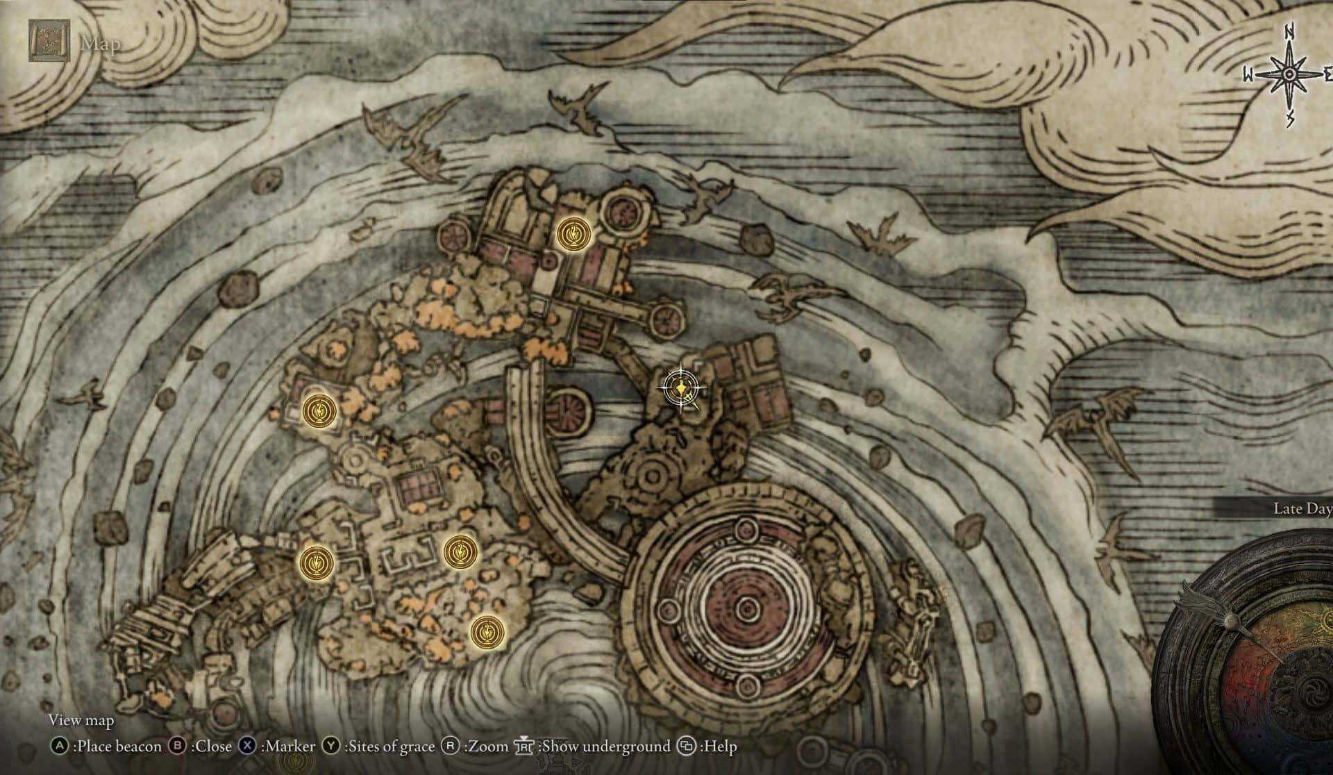 Golden Seed Location - Farum Azula 2
