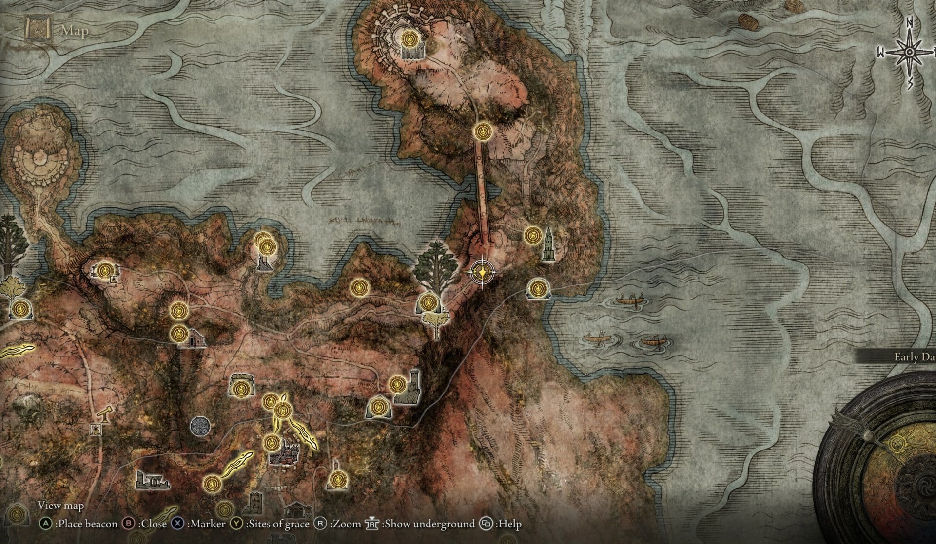 Golden Seed Location - War-Dead Catacombs