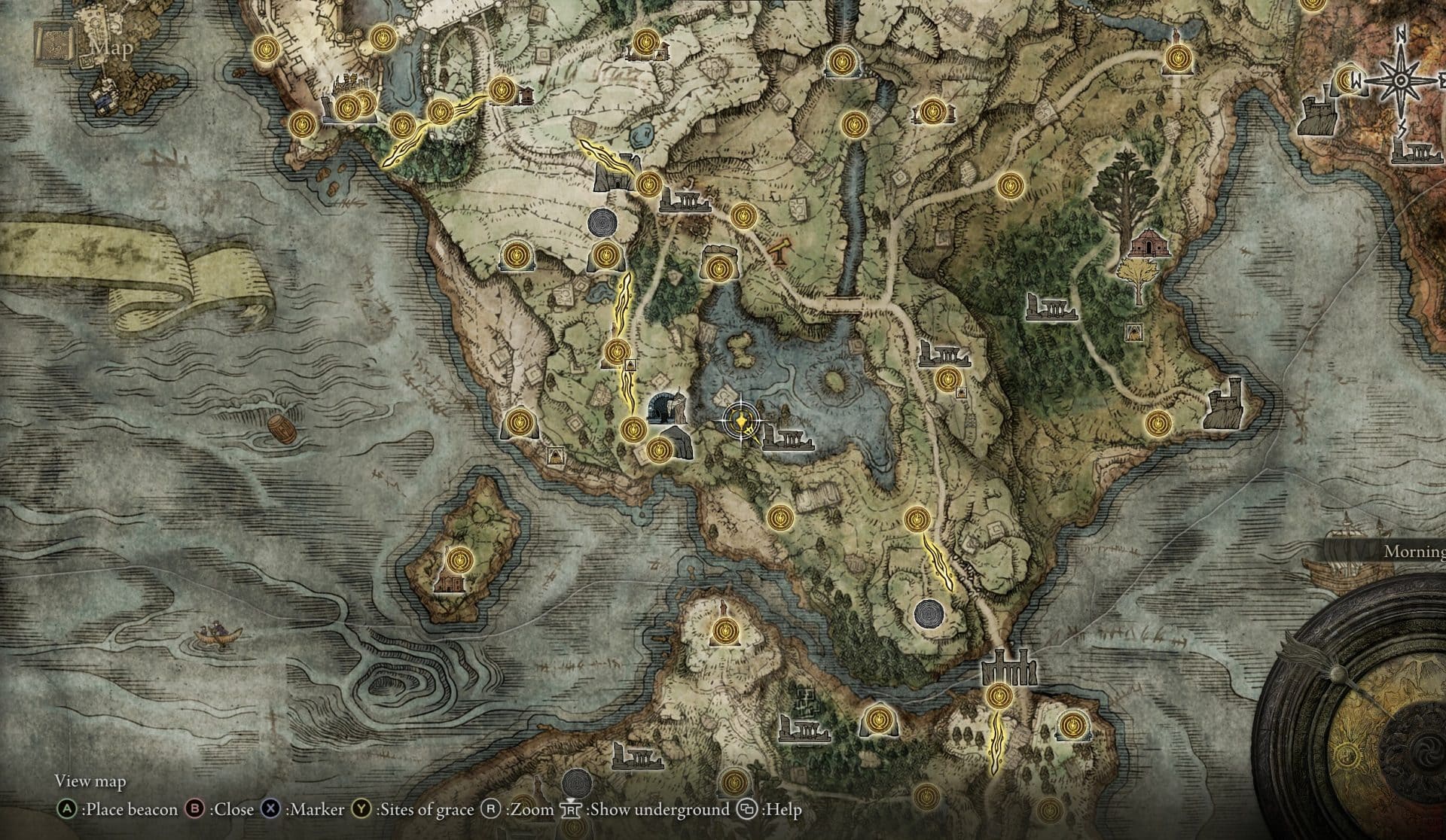 Golden Seed Location - Central Limgrave - Fringefolk Hero's Grave