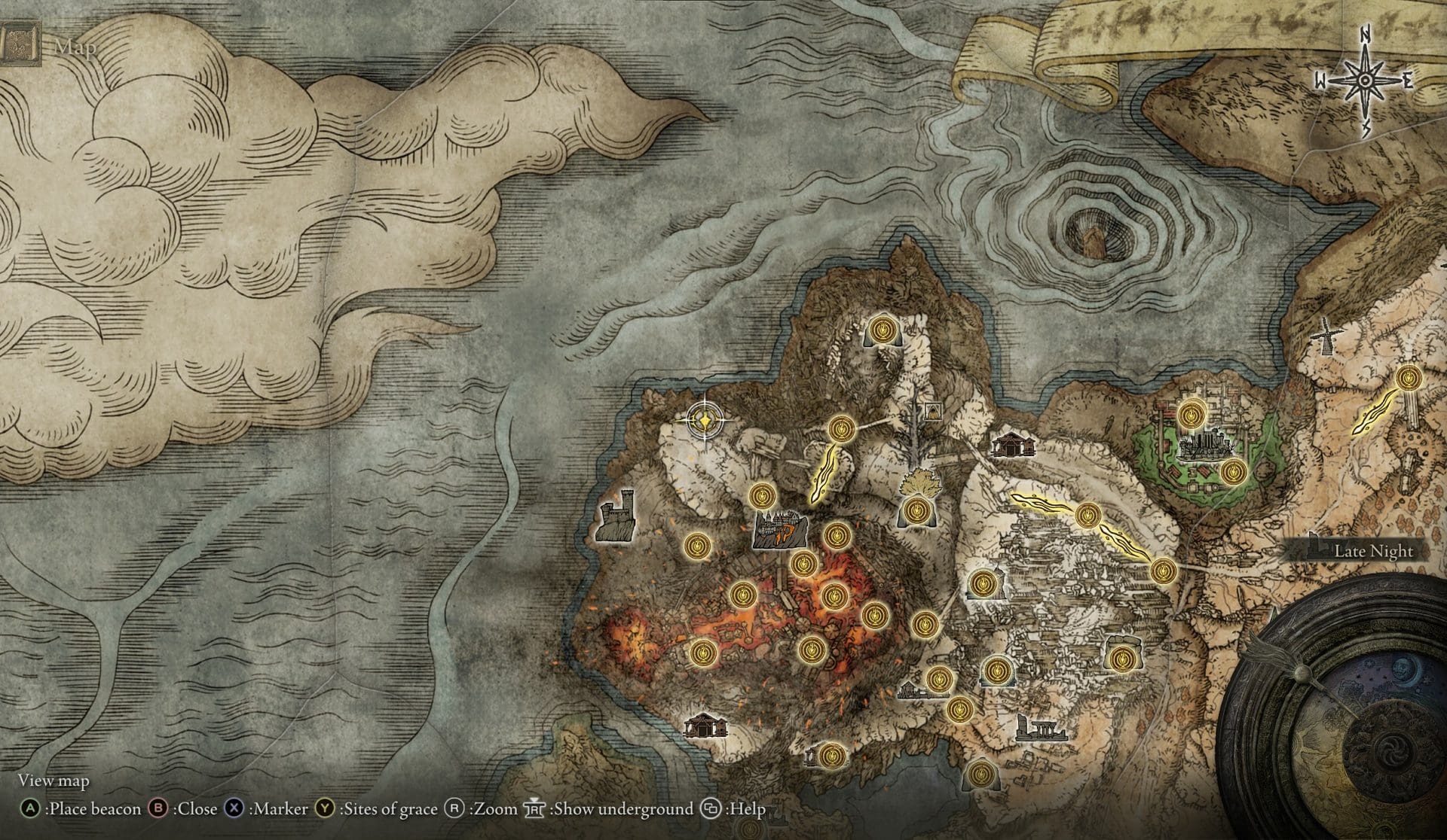 Golden Seed Location - Volcano Manor Entrance