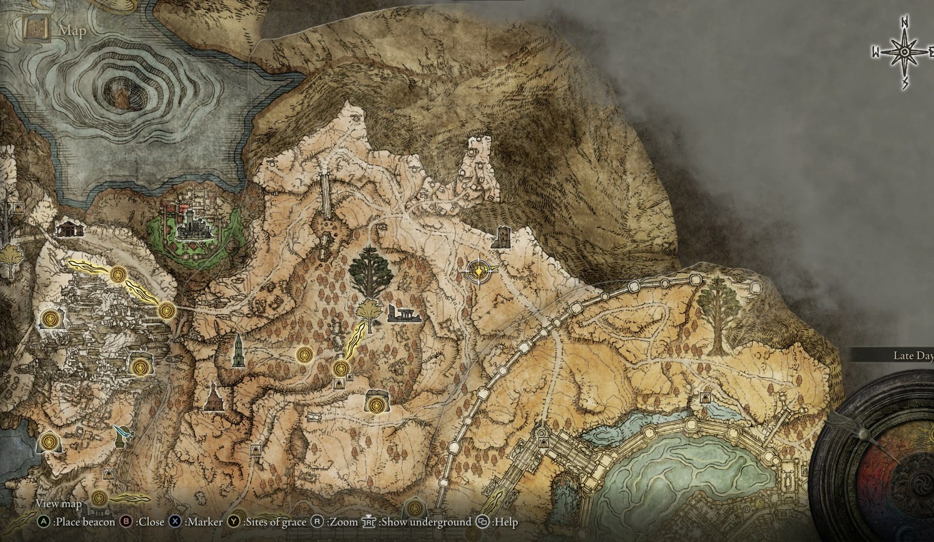Golden Seed Location - Dominula, Windmill Village
