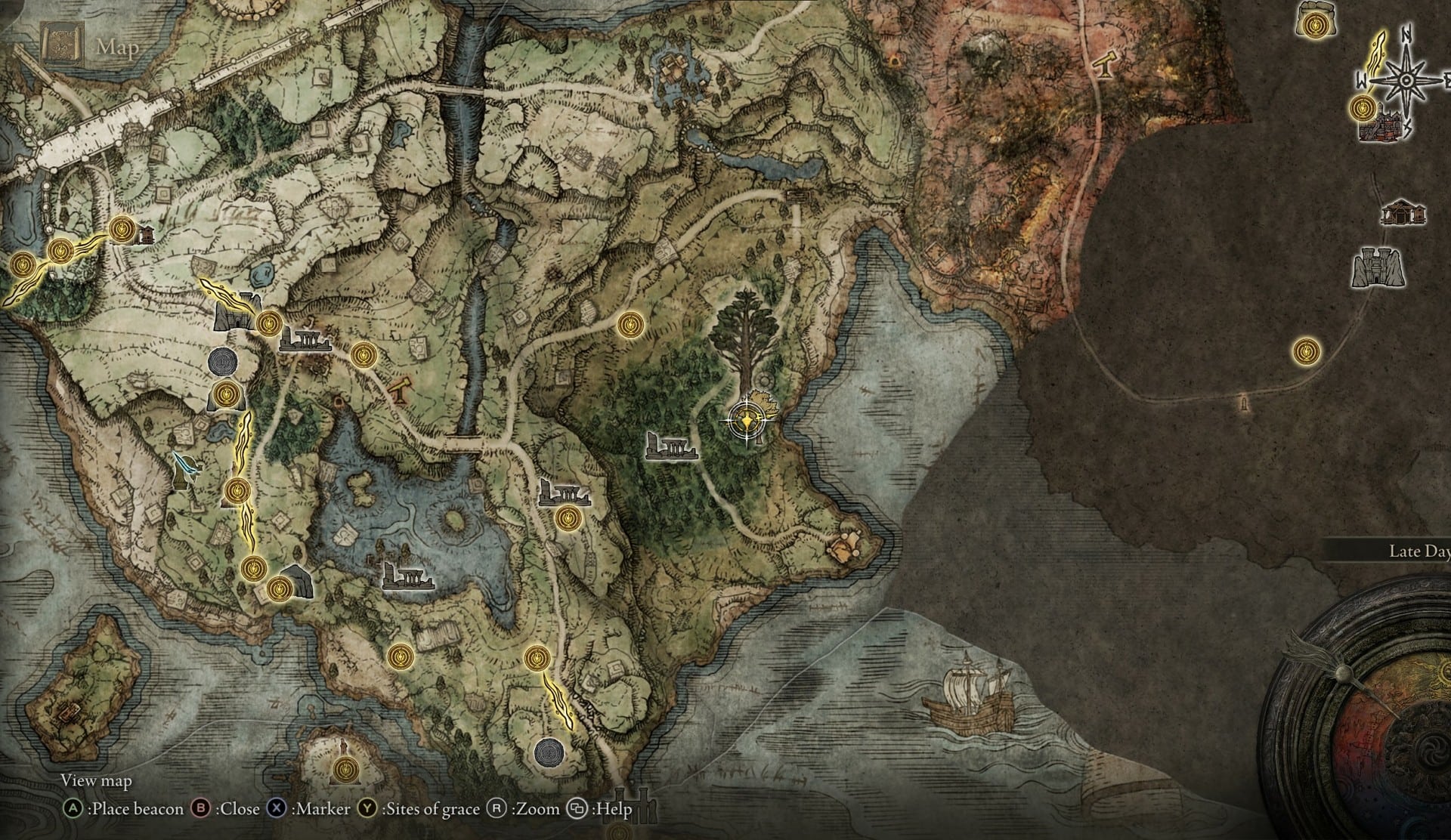 Crystal Tear Locations - Spiked Cracked Tear