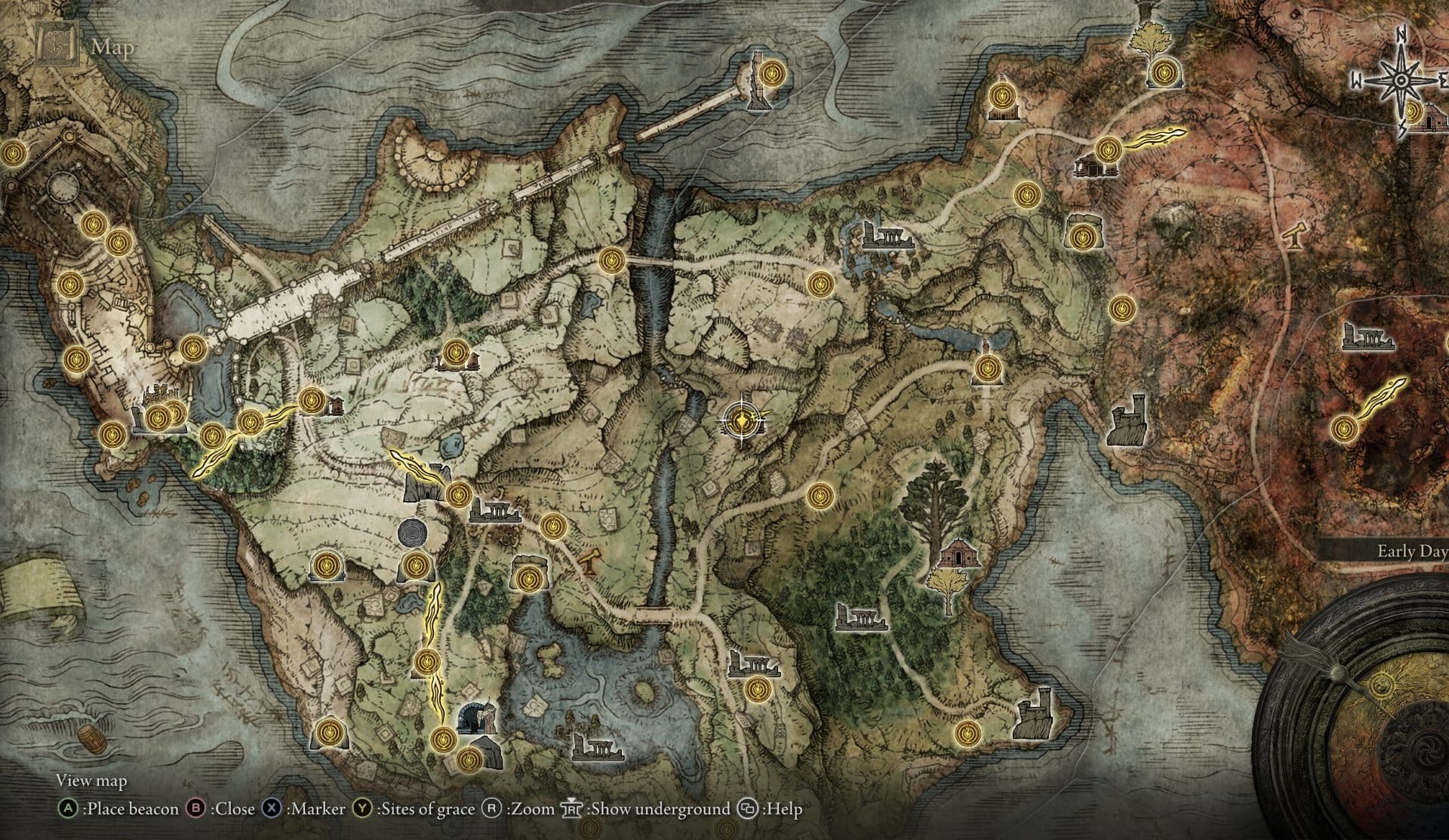 Homing Instinct Painting - map location