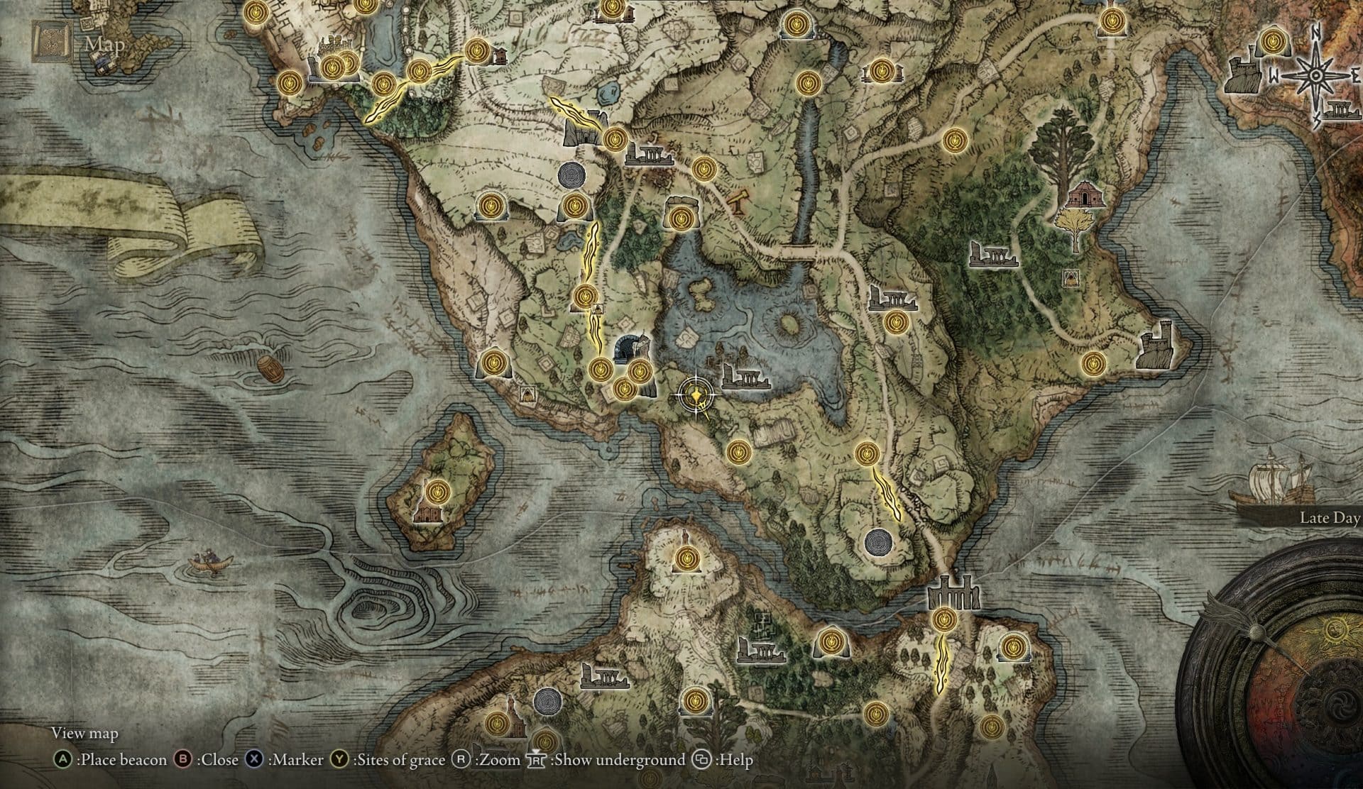 Homing Instinct Painting - map destination
