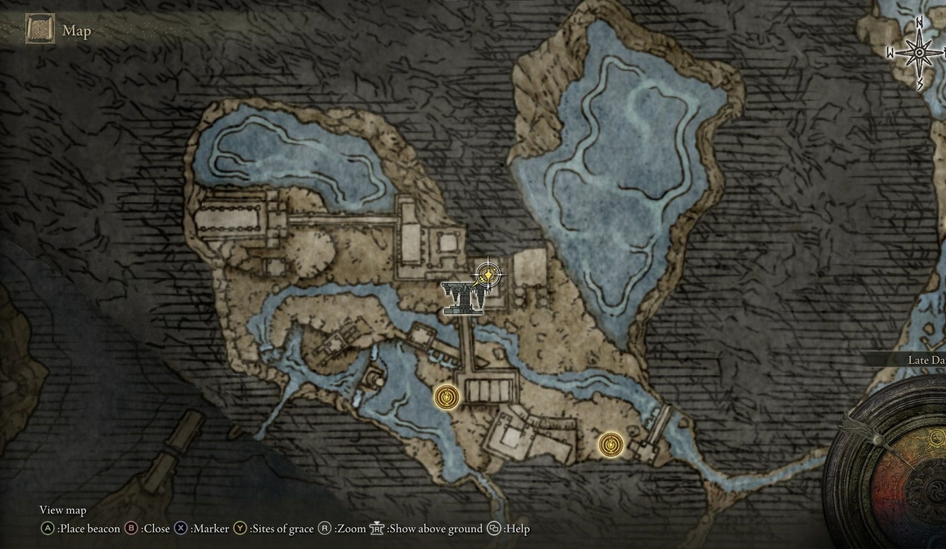 Underground Larval Tear Locations - Nokstella Location 2