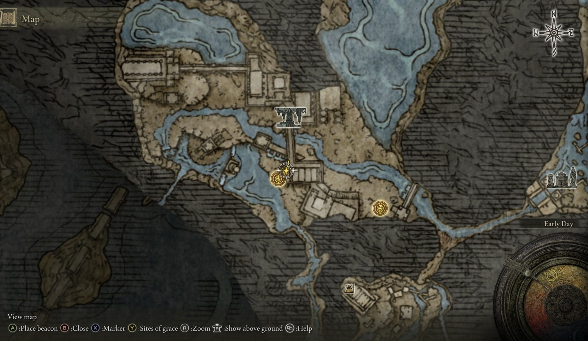 Underground Larval Tear Locations - Nokstella Location 1