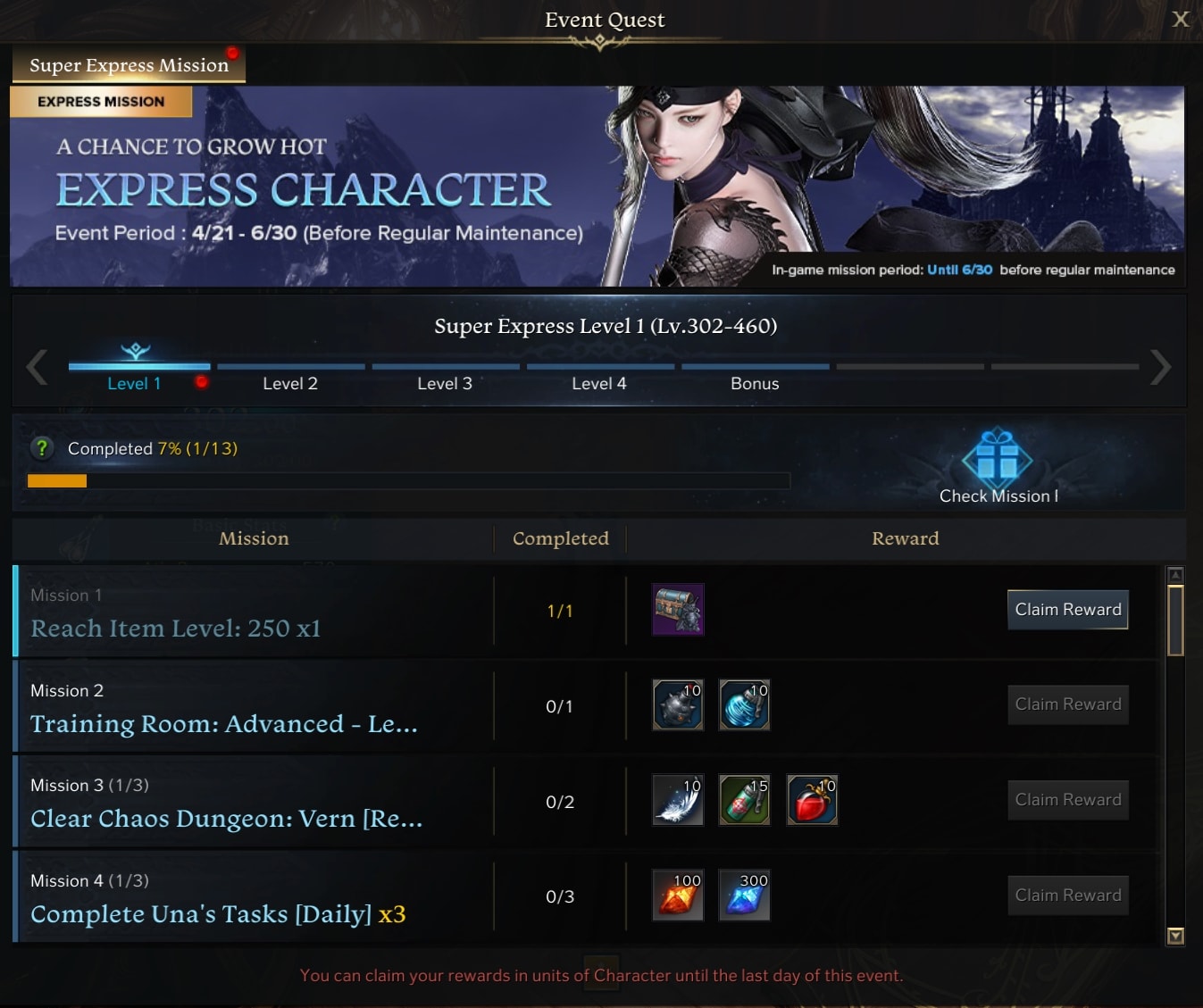 Lost Ark Super Express Event - event quest