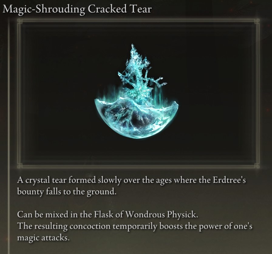 Magic-Shrouding Crystal Tear
