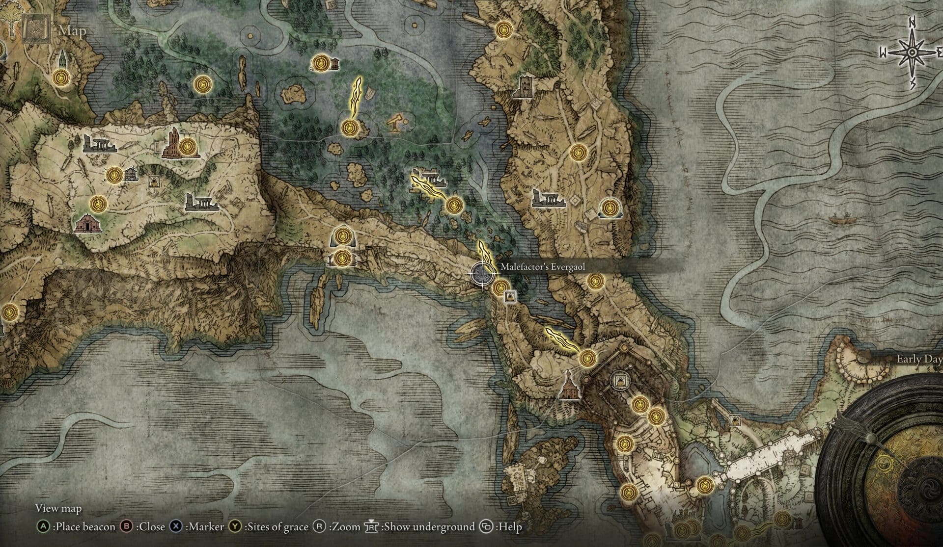 All Legendary Incantations Locations - Flame of the Fell God map