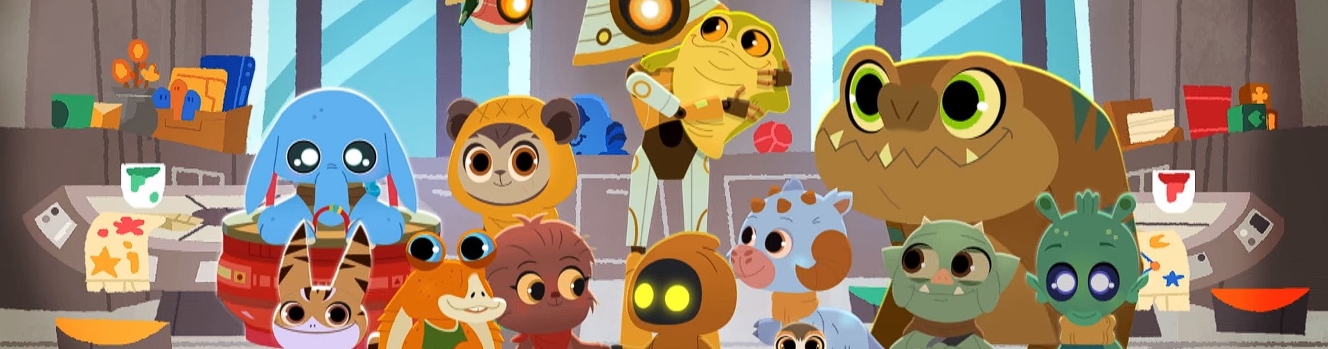 New animated show and plushies for the youngest Star Wars fans!