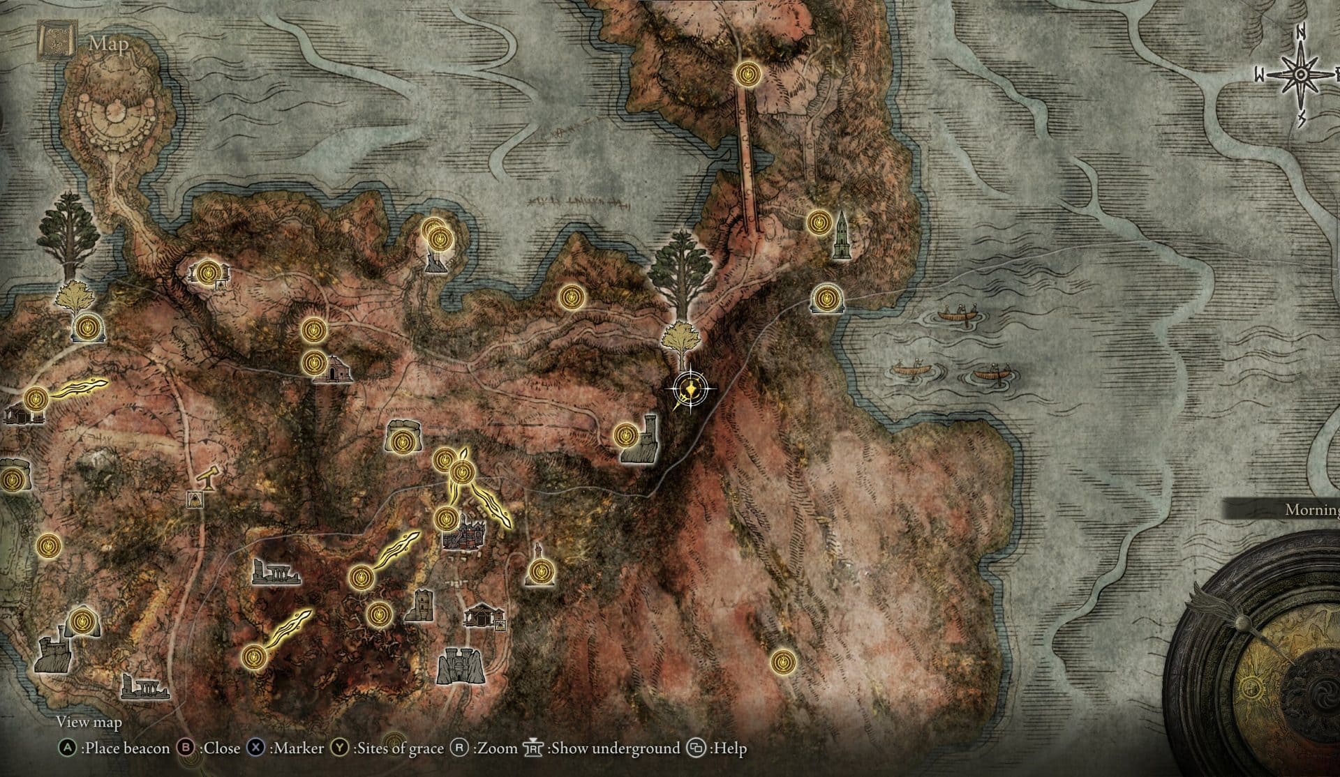 Redmane Painting - destination map