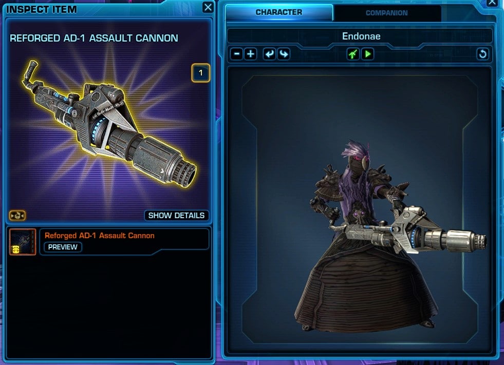 Reforged Weapons