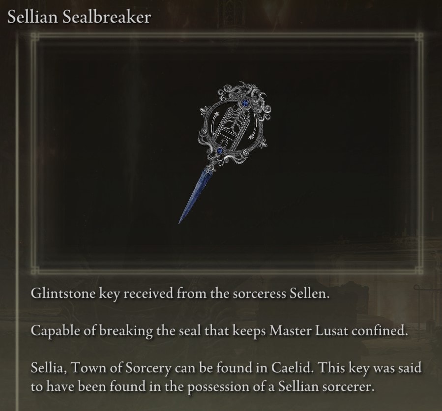 sellian sealbreaker description