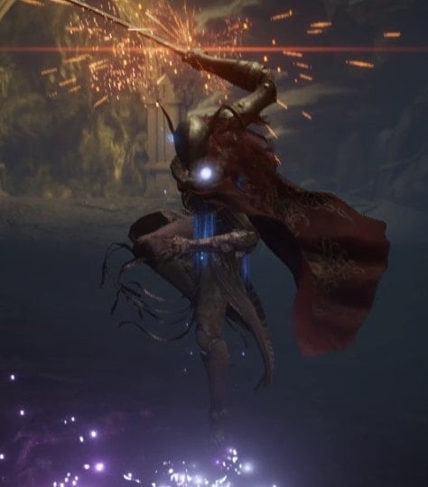 Malenia's Lunging Stab Attack