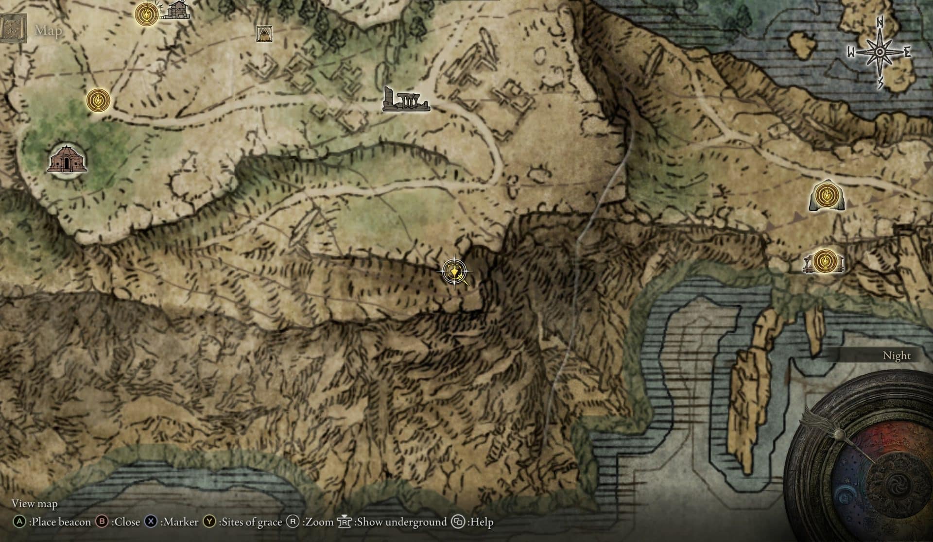 Legendary Sorceries Locations -Ranni's Dark Moon and Chelona's Rise Guide tortoise 3 map location