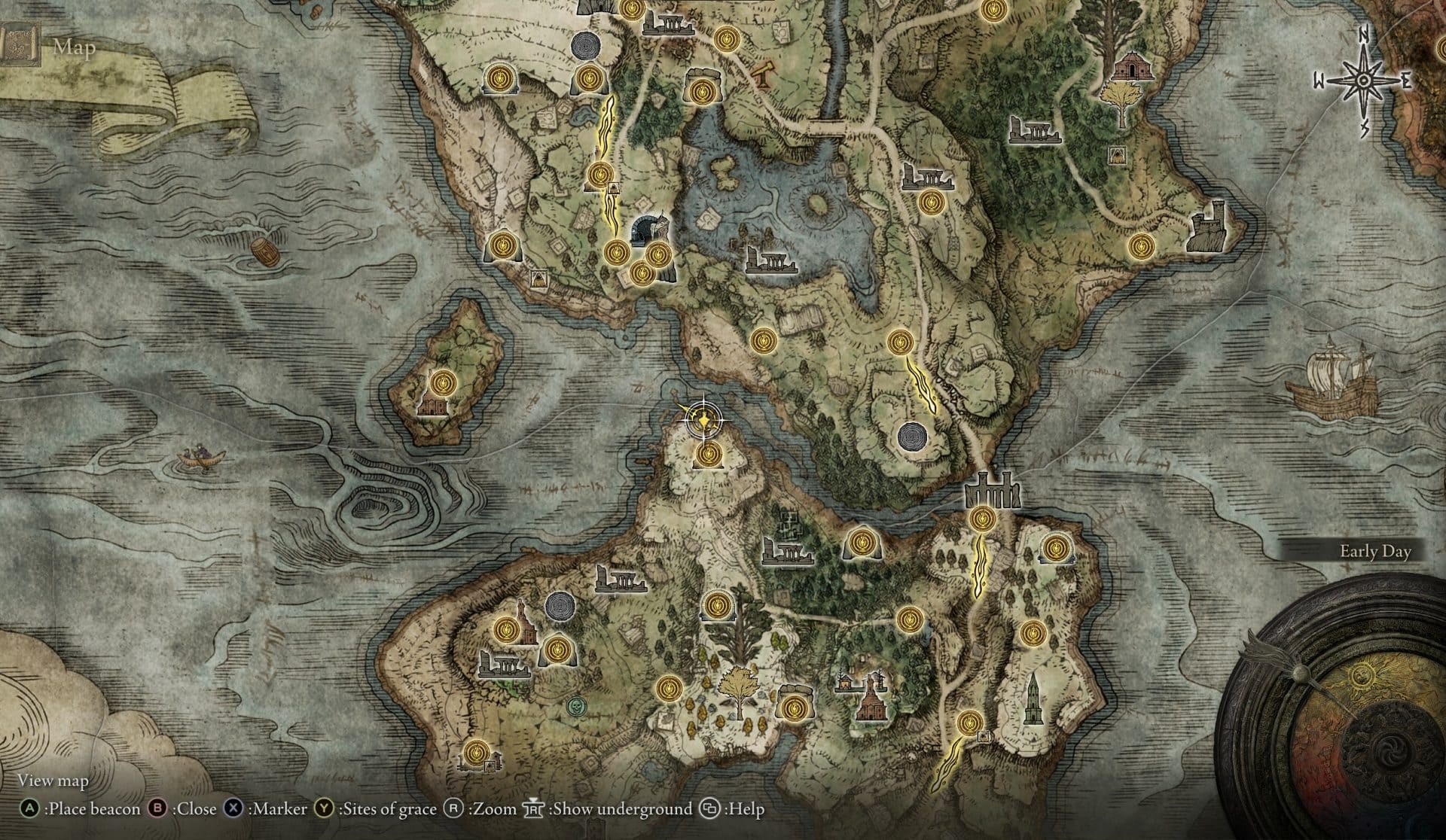 Prophecy Painting destination on the map
