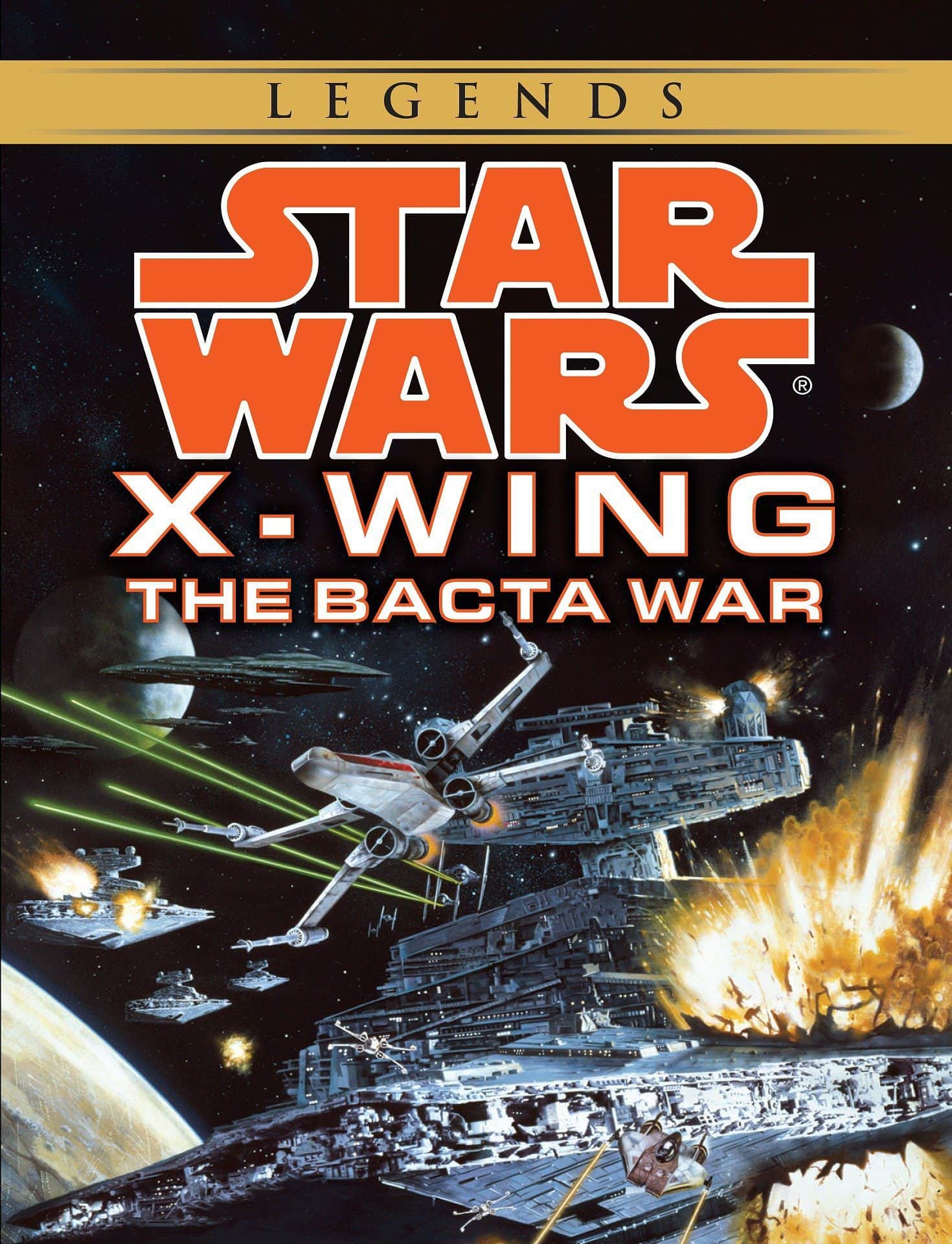 Star Wars: The Bacta War (Rogue Squadron Series) - old cover