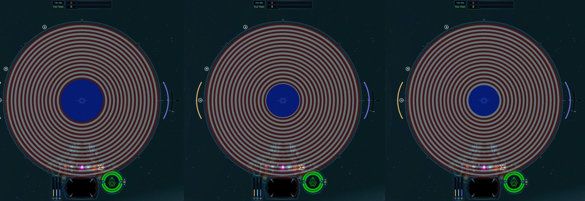 Firing Arc Comparison