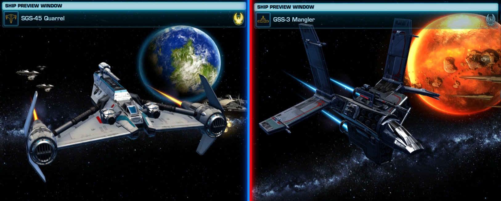 T1 Gunship: Quarrel / Mangler