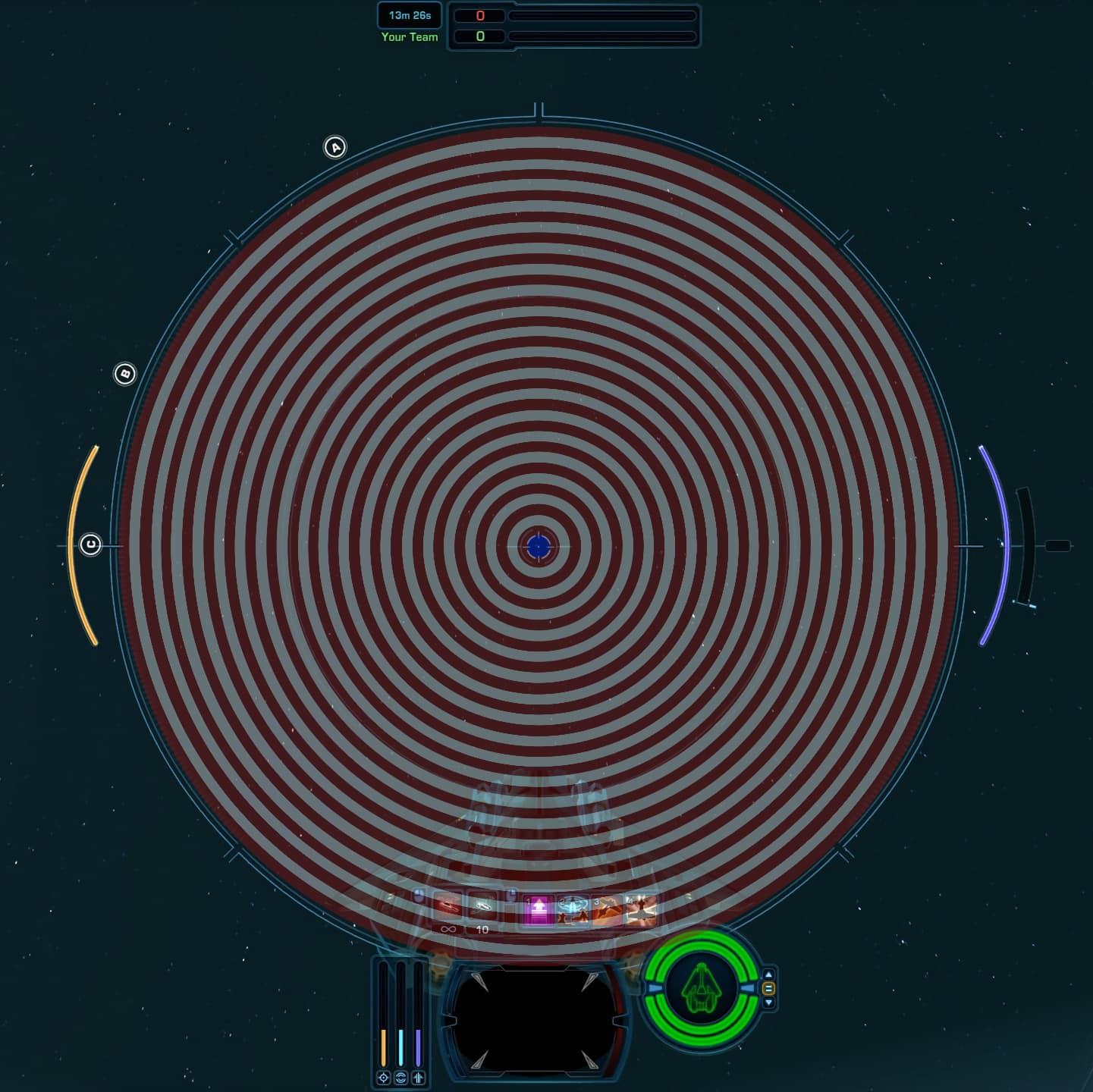 GSF Firing Arc