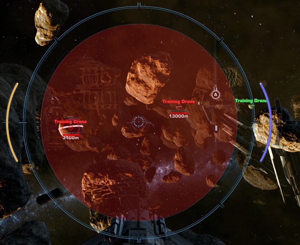 Secondary Weapon Firing Arc